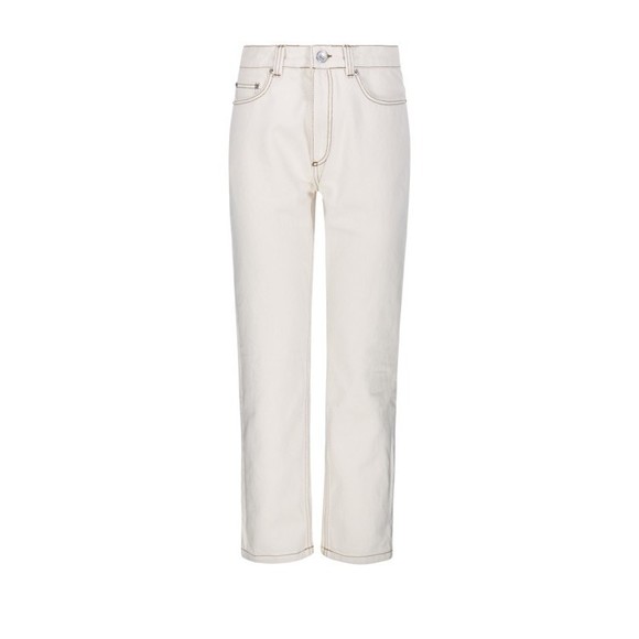 Ami High-Waisted Straight-Leg Jeans With Timeless Five-Pocket Design - NWT - Picture 1 of 4